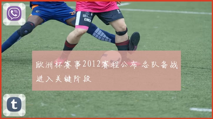 欧洲杯赛事2012赛程公布 各队备战进入关键阶段