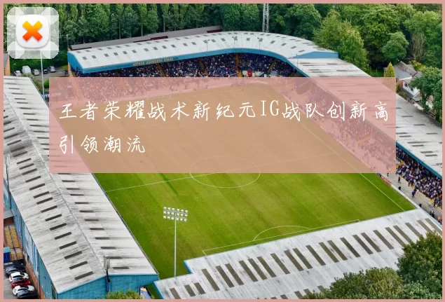 王者荣耀战术新纪元IG战队创新高引领潮流