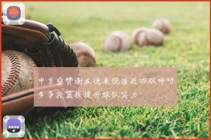 申京盛赞谢泼德表现接近四双呼吁多争抢篮板提升球队实力
