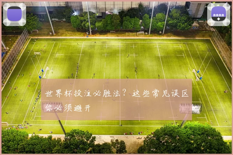世界杯投注必胜法？这些常见误区你必须避开