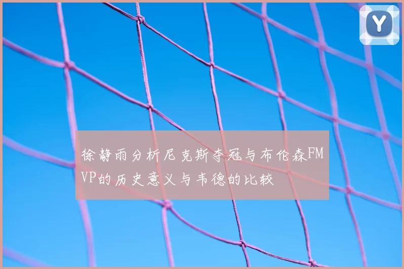 徐静雨分析尼克斯夺冠与布伦森FMVP的历史意义与韦德的比较